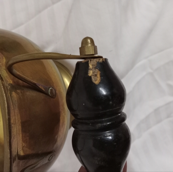 Vintage Brass Basket , Planter, Vase, Basin, Pitcher with face - Picture 5 of 9